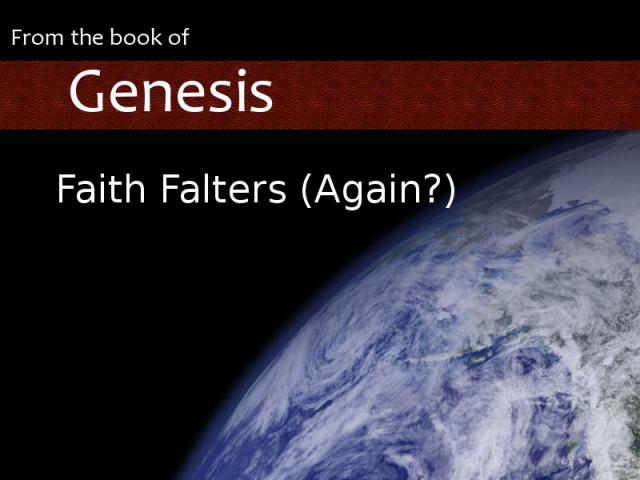Faith Falters Again graphic