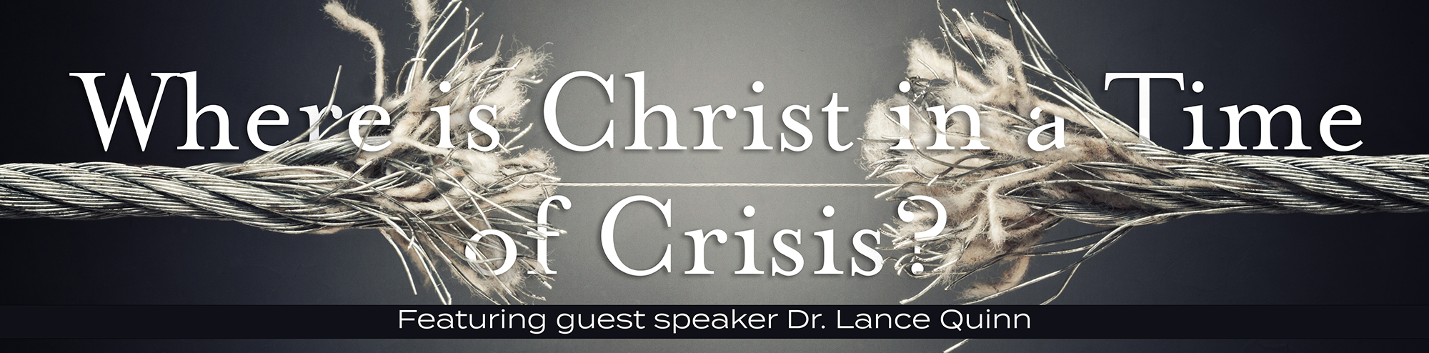 28th Annual Bible Conference featuring Dr. Lance Quinn