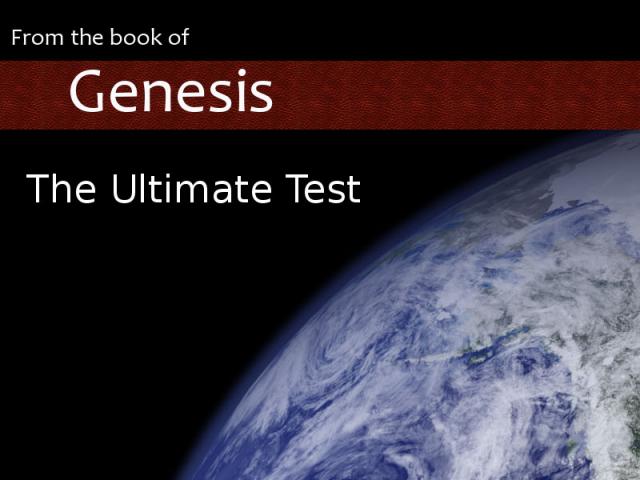 The Ultimate Test graphic